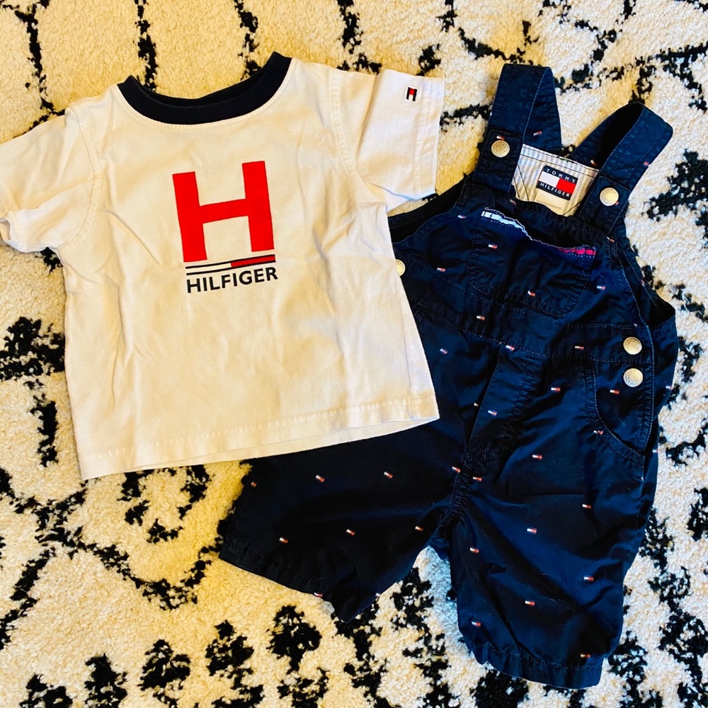 Baby Tommy Hilfiger Coverall Set